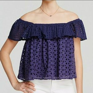HP (07.04.2018): Rebecca Minkoff Off Shoulder Top